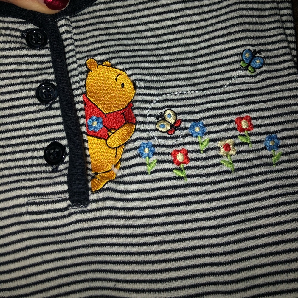Pooh Button Top - Picture 3 of 13